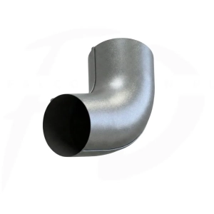 Kolano KROP STAL Ø100 mm pod zadany kąt – antracyt metaliczny RAL 9007